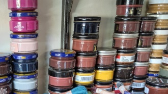 cirage chaussure cire d'abeille