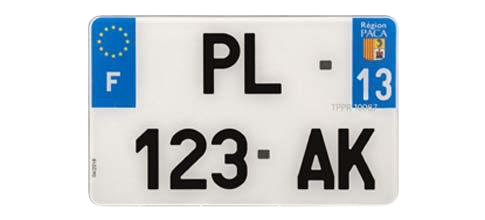 plaque plexiglass moto